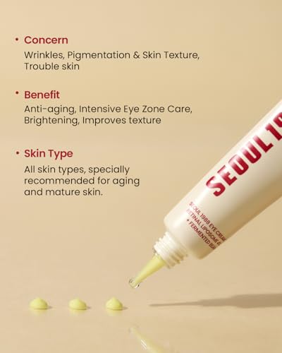 K-SECRET SEOUL 1988 Retinal Eye Cream – Formulated with Advanced Retinal Liposome 4% and Fermented Bean for Dark Circles and Fine Line Care | Korean Skincare, 30ml / 1.01 fl oz|B0DGGBYDRZ