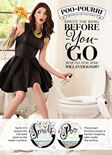 Poo-Pourri Before-You-Go Toilet Spray Bottle, Original Scent, 2 Fl Oz (Pack of 2)|B01GF5A5ZI