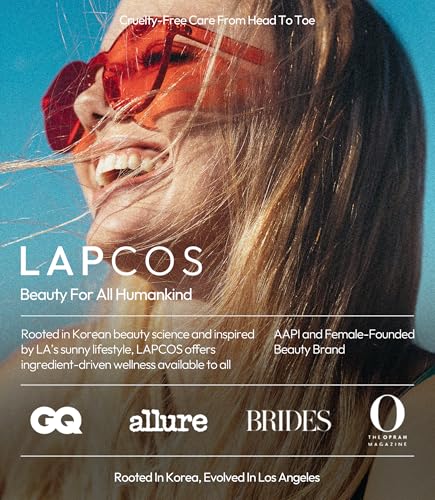 LAPCOS Collagen Sheet Mask, Firming Daily Face Mask with Collagen Peptides for Anti-Aging, Helps to Minimize Wrinkles, Restores Skin Elasticity & Firmness, Hydrating, Korean Beauty, 5-Pack|B07DN4H67T