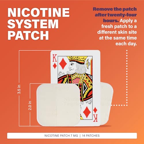 Rugby Clear Nicotine Patches - 7mg Transdermal System Patch - Smoking or Vaping Quitting Aid - Step 3 - (1 Pack)|B0036LAE3I