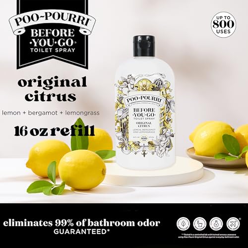 Poo-Pourri Before-You-Go Toilet Spray Refill Bottle, Original|B01EGTI16A