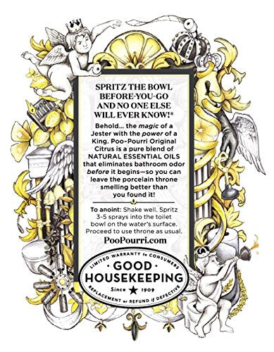 Poo-Pourri Before-You-Go Toilet Spray Bottle, Original Scent, 2 Fl Oz (Pack of 2)|B01GF5A5ZI
